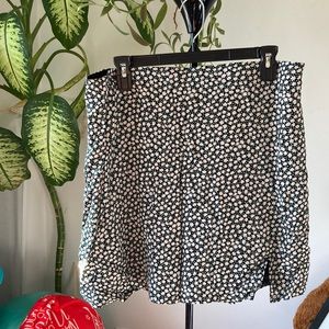 Floral print skirt junior XL